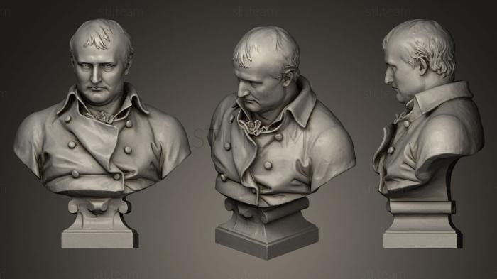 3D модель Наполеон в 1820 г. (STL)
